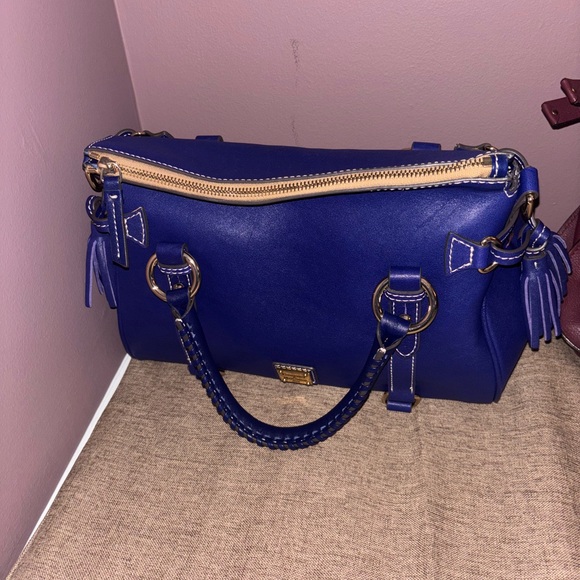 Dooney & Bourke Amethyst Penrose Satchel - Picture 3 of 16